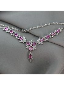 Fashion style  chain butterfly luxury light necklace