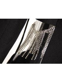 Outlet Diamond Tassel hollow business suit spring coat for women
