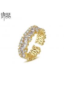 Outlet Temperament opening simple European fashion ring for women