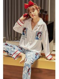 New arrival pajamas ice silk Homewear a set for women