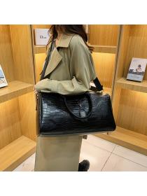 Outlet crocodile pattern travel bag for women