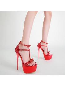 Outlet New style sexy bow women's wedding shoes