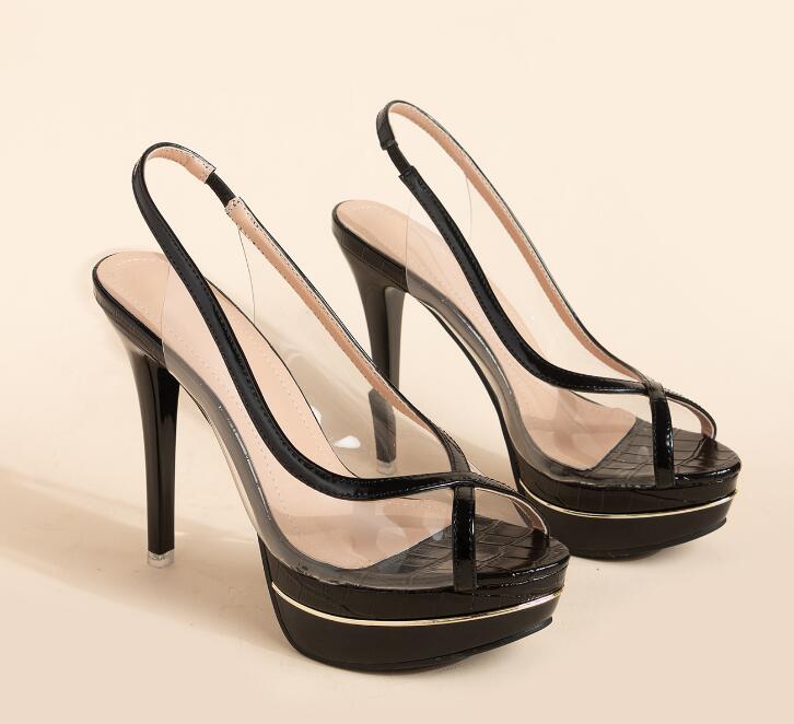 Outlet New fashion 13CM high heel platform sandals