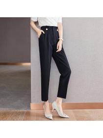 Outlet Spring slim casual pants suit pants