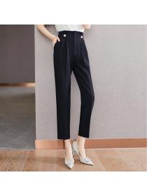 Outlet Spring slim casual pants suit pants