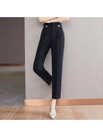 Outlet Spring slim casual pants suit pants