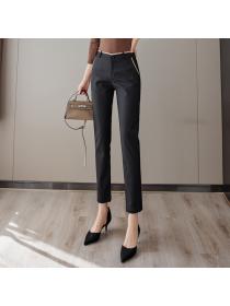 Outlet Black spring profession Suit pants for women