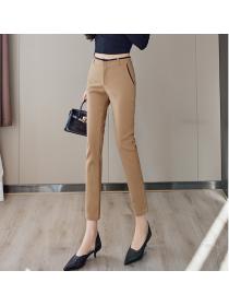 Outlet Black spring profession Suit pants for women