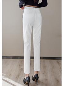 Outlet Black spring profession Suit pants for women