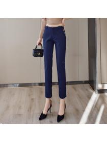 Outlet Black spring profession Suit pants for women