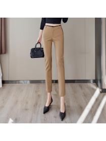 Outlet Black spring profession Suit pants for women