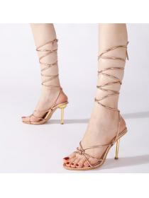 Outlet New style lace up sandals for women