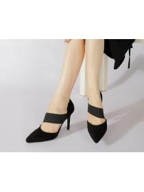 Outlet Fashion style Black Elegant Sandal