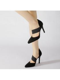 Outlet Fashion style Black Elegant Sandal