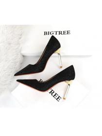 Outlet European style sexy Suede high heels 