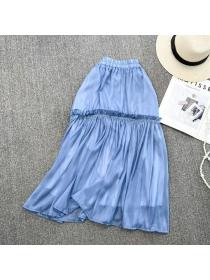 Korean fashion Long skirt fashion skirt