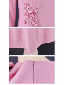 【M-4XL】High-end wool fashion temperament dress