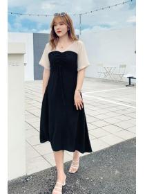[m-4XL]On sale Long slim V-neck Plus size dress