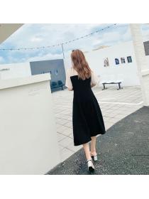 [m-4XL]On sale Long slim V-neck Plus size dress