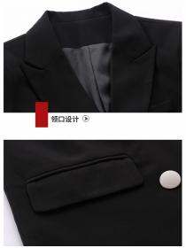 Outlet Casual Blazer long sleeve coat for women