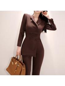 Spring new OL professional wear Ladies office wear temperament jumpsuit