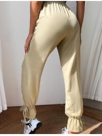 Fashionable Waist Loose Casual Leggings Casual Pants