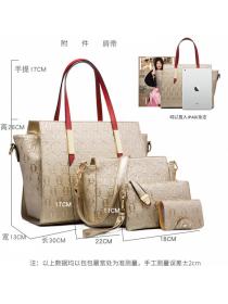 Fashion style composite bag fashion handbag