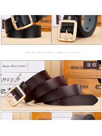 Wholesale women's Korean fashion leather belt matching thin belt 