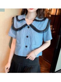 On Sale Doll Collars Fashion Sweet Blouse