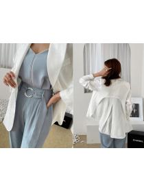 Summer new high-end korea style thin jacket for women