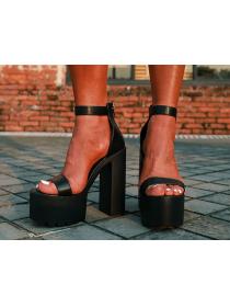 Fashion style High-heeled simple fashion sandals for women