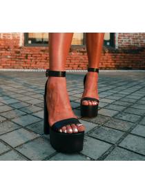 Fashion style High-heeled simple fashion sandals for women