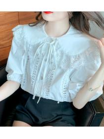 New Style Doll Collars Bowknot Matching Blouse 