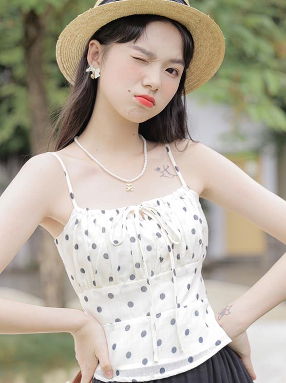 On Sale Strap Floral Fashion Sweet Top