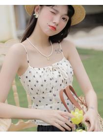  On Sale Strap Floral Fashion Sweet Top 