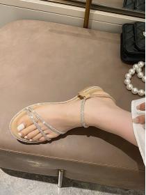 Fashion style rhinestone sandals
