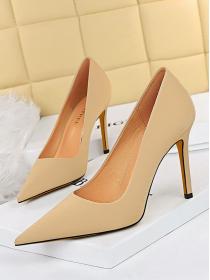 European style stiletto high heel shoes pointed toe high heels