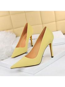 European style stiletto high heel shoes pointed toe high heels