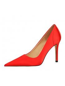 Vintage style high-heeled shoes women's shoes pointed Heels
