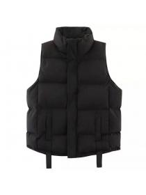 Korean fashion loose outer wear down Vest women's waistcoat 