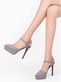 Summer new Korean style pointed toe high-heeled Sexy sandals