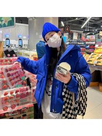 Korean style women's winter clothing thickened short coat