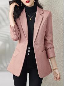 Korean style women's long-sleeved Autumn fashion Blazer