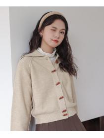 On Sale Even Cap Knitting Fashion Sweater 