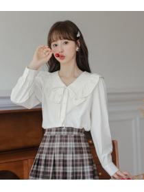On Sale Doll Collars Turn Down Collars Blouse 