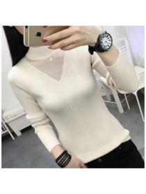 Winter new long sleeve pullover