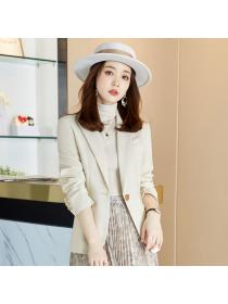 Korean style suit jacket Autumn temperament Blazer