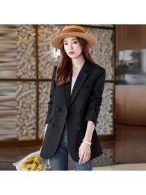 Women's new fashion brown suit jacket