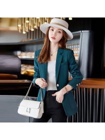 Korean style Casual suit jacket temperament fashion suit jacket