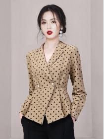 New style printed blouse for autumn/winter